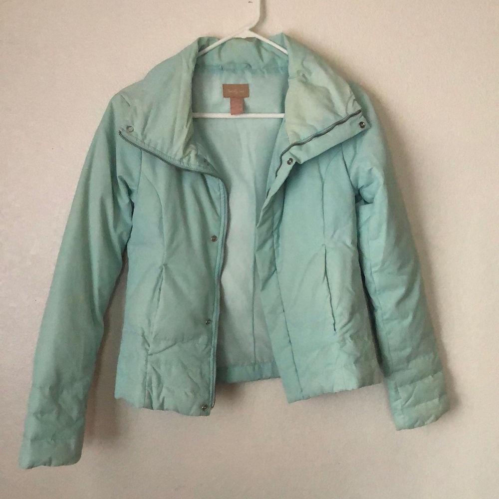 Mint Puffer Jacket